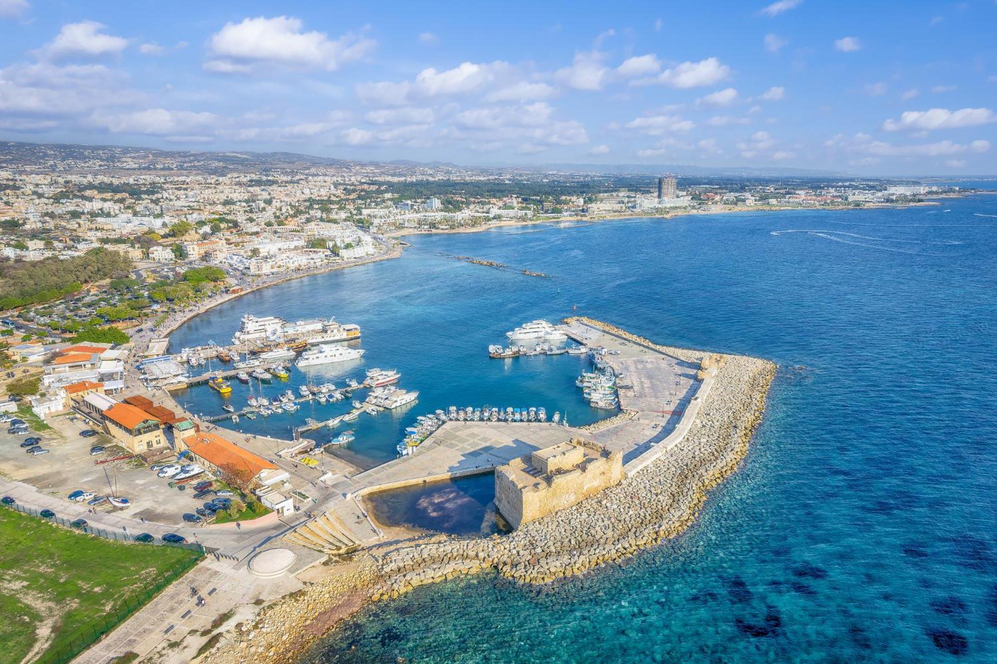 Ocean Sunset Apartment Paphos Exterior foto